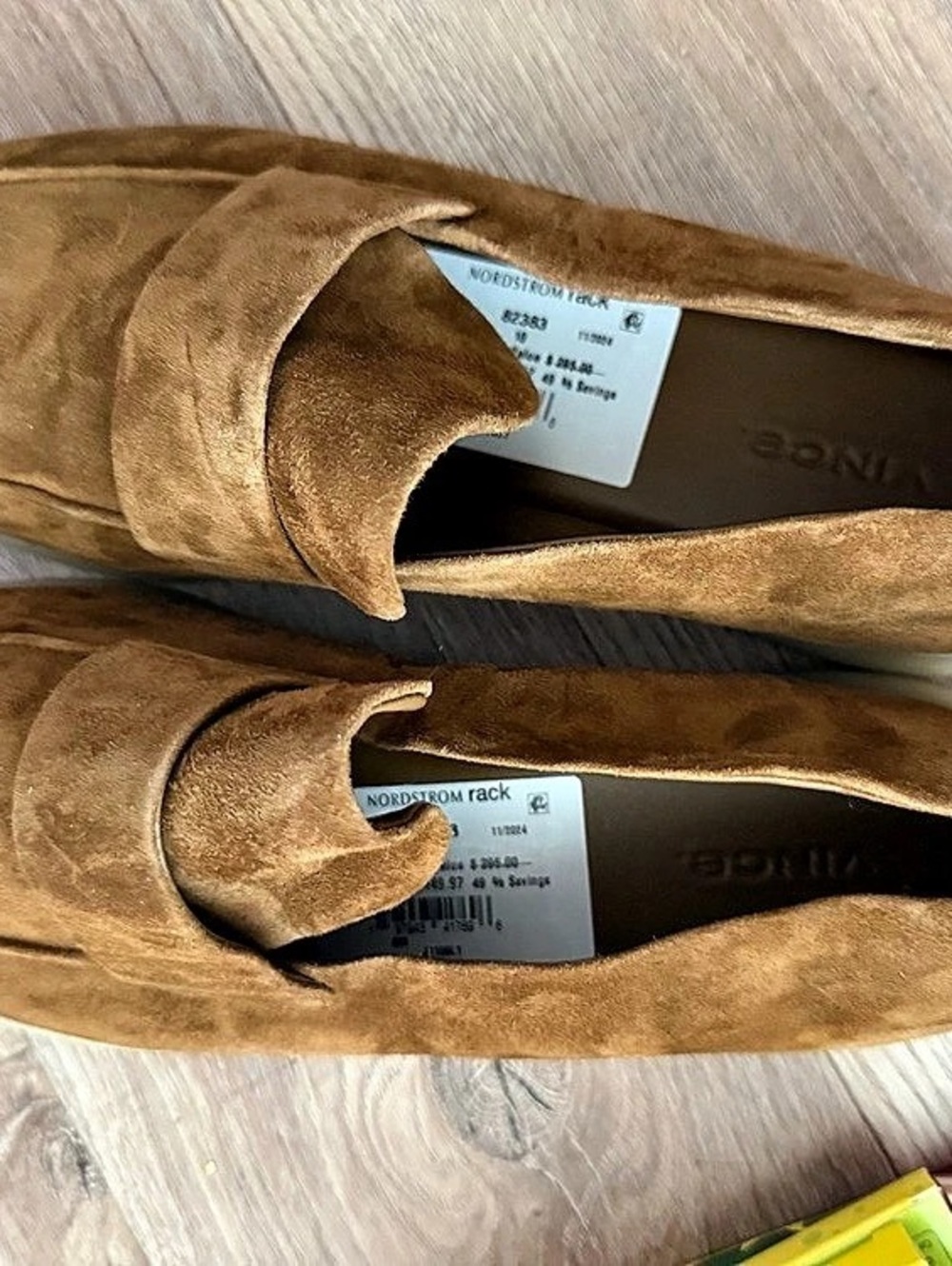 Vince Brown Suede Mules US 10